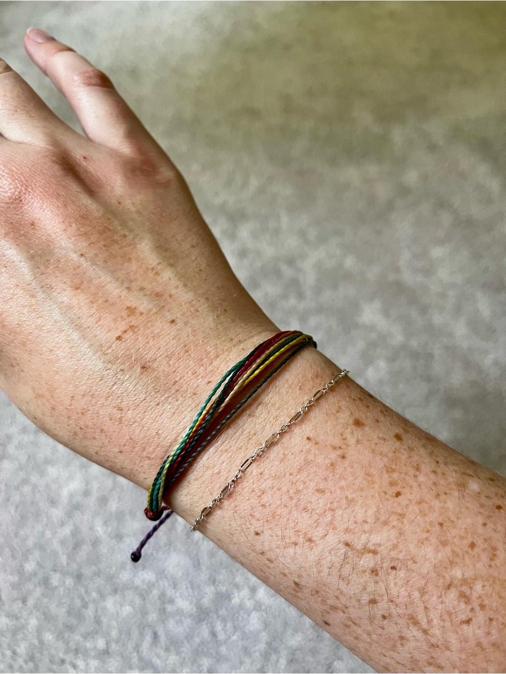 Pura Vida Multi-Color Woven Friendship Bracelet